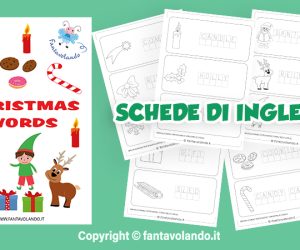 Schede didattiche di inglese: Christmas words