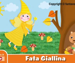 Storie per l’autunno: Le magie di Fata Giallina (storia animata)