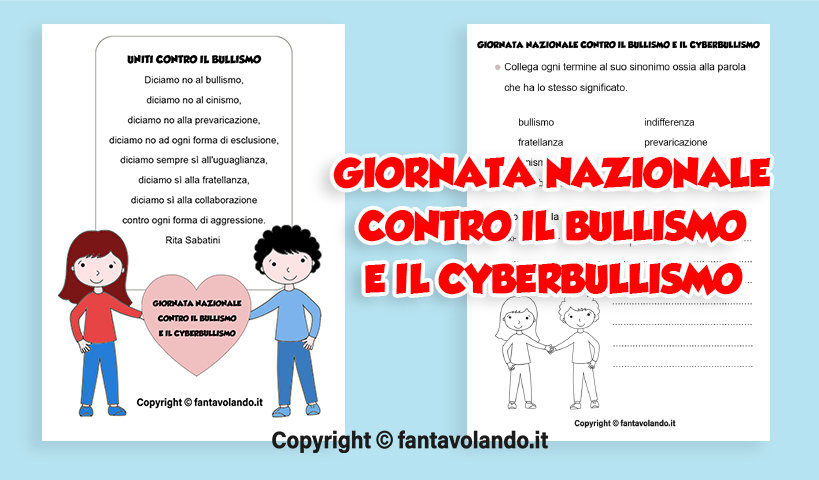 Le Attivit Per La Giornata Nazionale Contro Il Bullismo E Il Le Attivit Per La Giornata Nazionale Contro Il Bullismo E Il