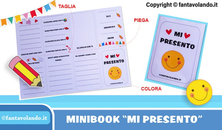 Attività per i primi giorni di scuola: mi presento (minibook ...