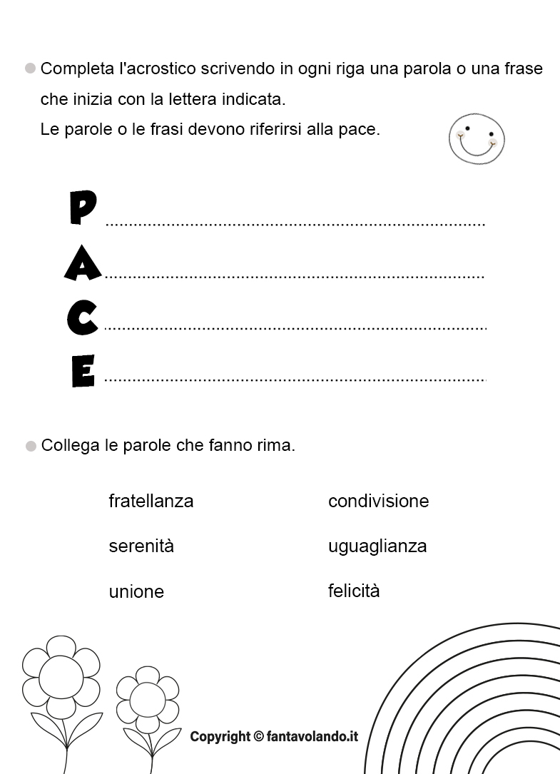 Giornata Internazionale Della Pace 21 Settembre Poesia E Schede Giornata Internazionale Della Pace 21 Settembre Poesia E Schede