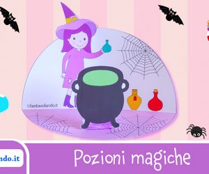 Lavoretti per Halloween: Pozioni magiche