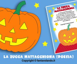 La zucca Mattacchiona (poesia per Halloween)