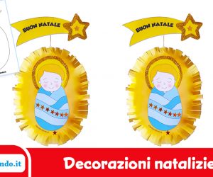 Attività di IRC per Natale: decorazione con Gesù bambino