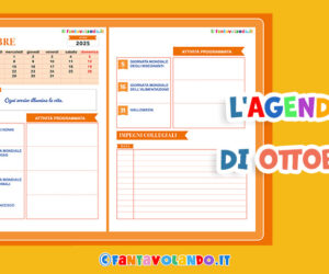 L’agenda di ottobre di Fantavolando