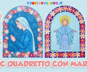 Attività di Religione per Maggio: un quadretto con Maria