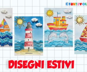Disegni per l’estate: coloriamo il mare