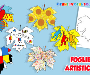 Attività per l’autunno: Foglie artistiche