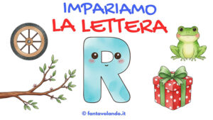 Schede didattiche di italiano: scopriamo la lettera R (con video ...