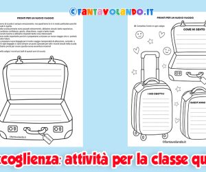 Accoglienza: pronti per un nuovo viaggio (attività per la classe quinta)