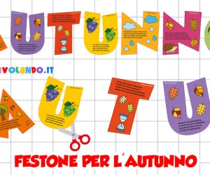 Festone per l’autunno con le poesie