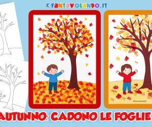 Attività per l’autunno: cadono le foglie