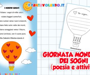 Giornata mondiale dei sogni (25 settembre): I nostri sogni