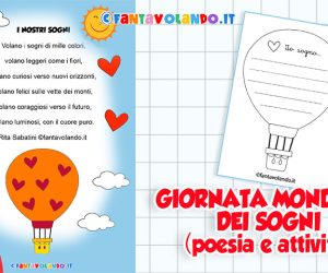 Giornata mondiale dei sogni (25 settembre): I nostri sogni