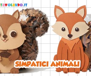 Attività autunnali: simpatici animali con le foglie