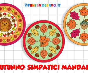 Autunno: simpatici mandala