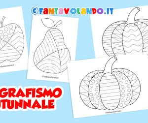 Schede di pregrafismo per l’autunno